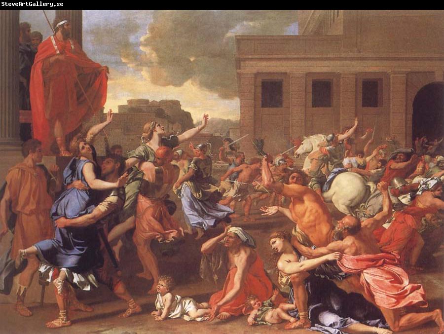 Nicolas Poussin The Abduction of the Sabine Women